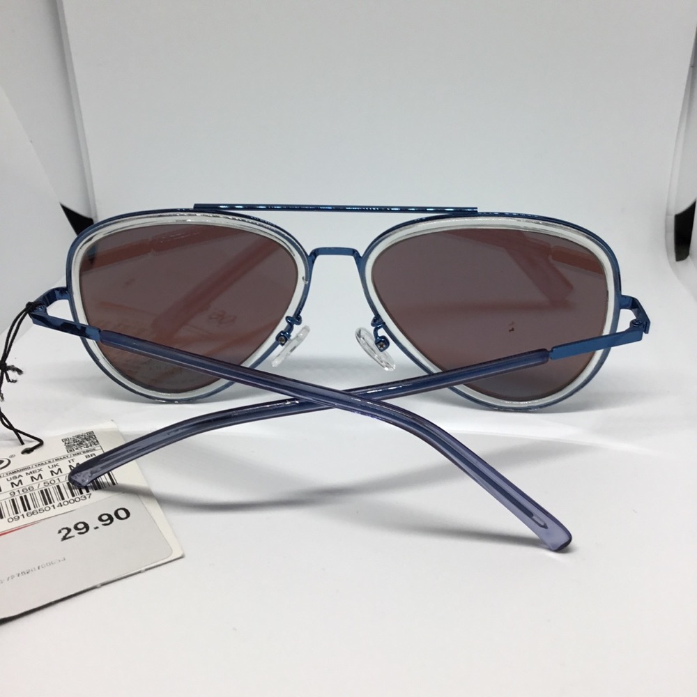 Zara Unisex Metal Frame Sunglasses - Picture 3 of 7